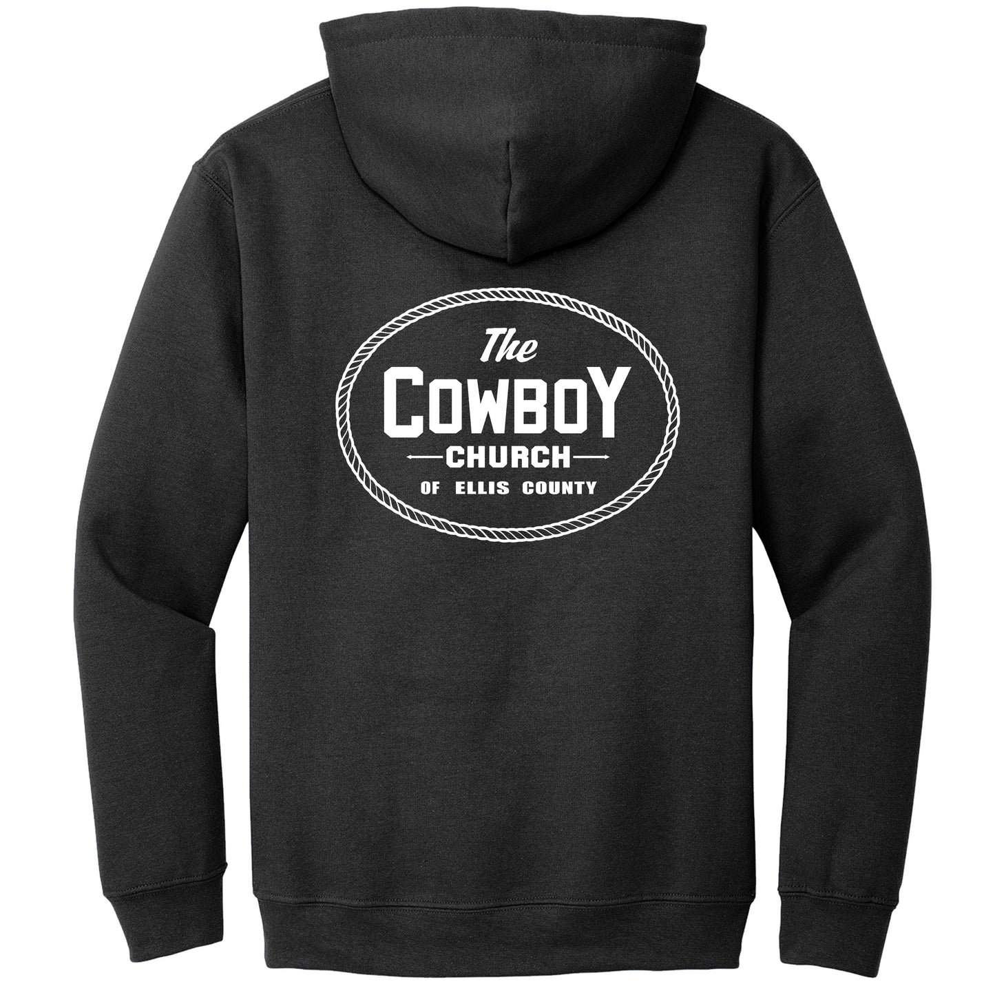 Hoodie with CCEC Logo on Left Chest and Full Back