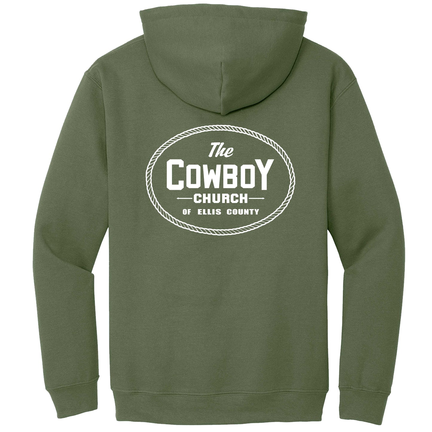 Hoodie with CCEC Logo on Left Chest and Full Back
