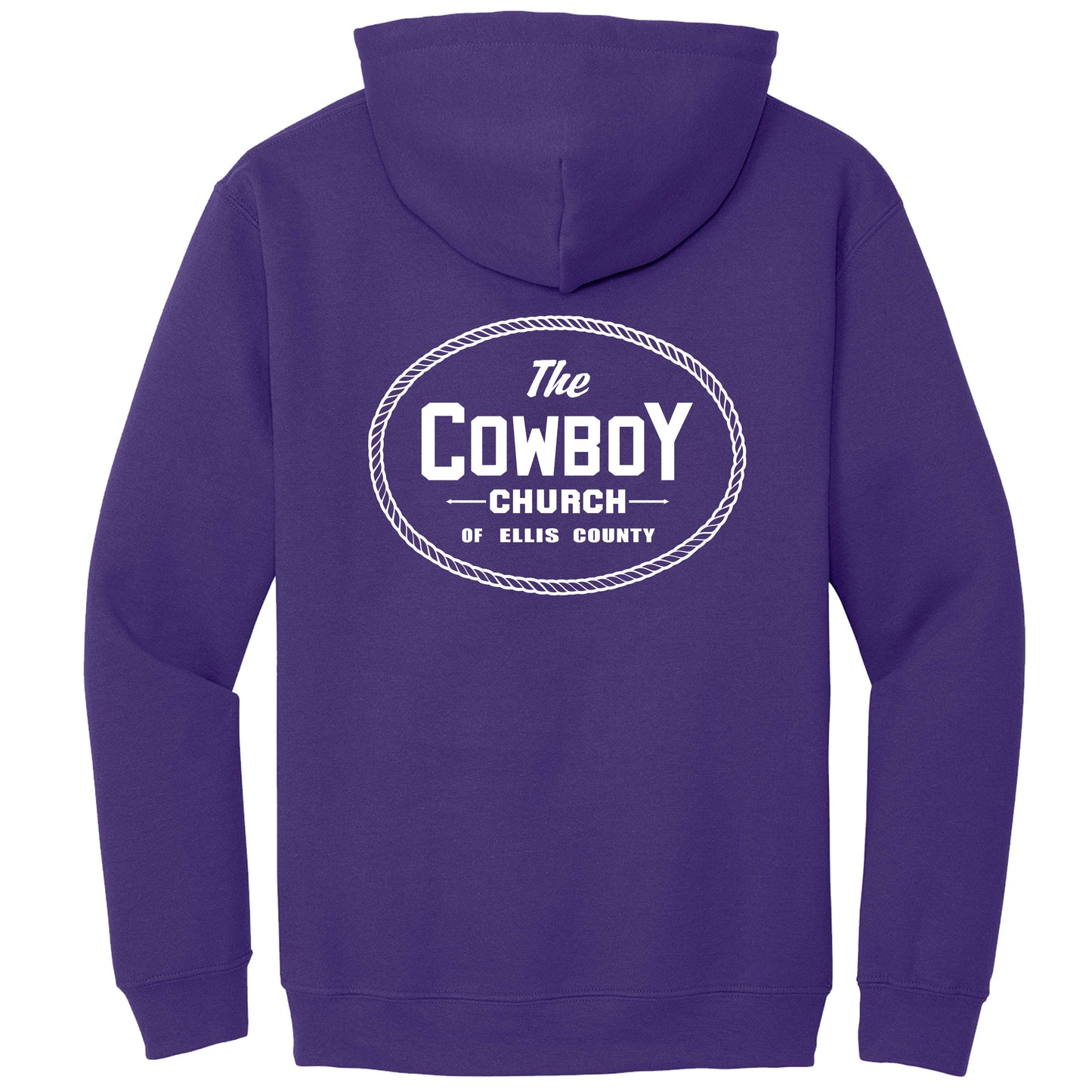 Hoodie with CCEC Logo on Left Chest and Full Back