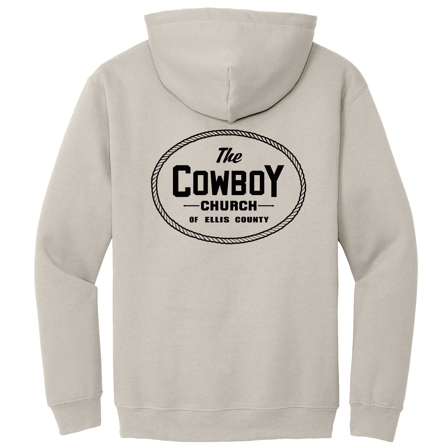 Hoodie with CCEC Logo on Left Chest and Full Back