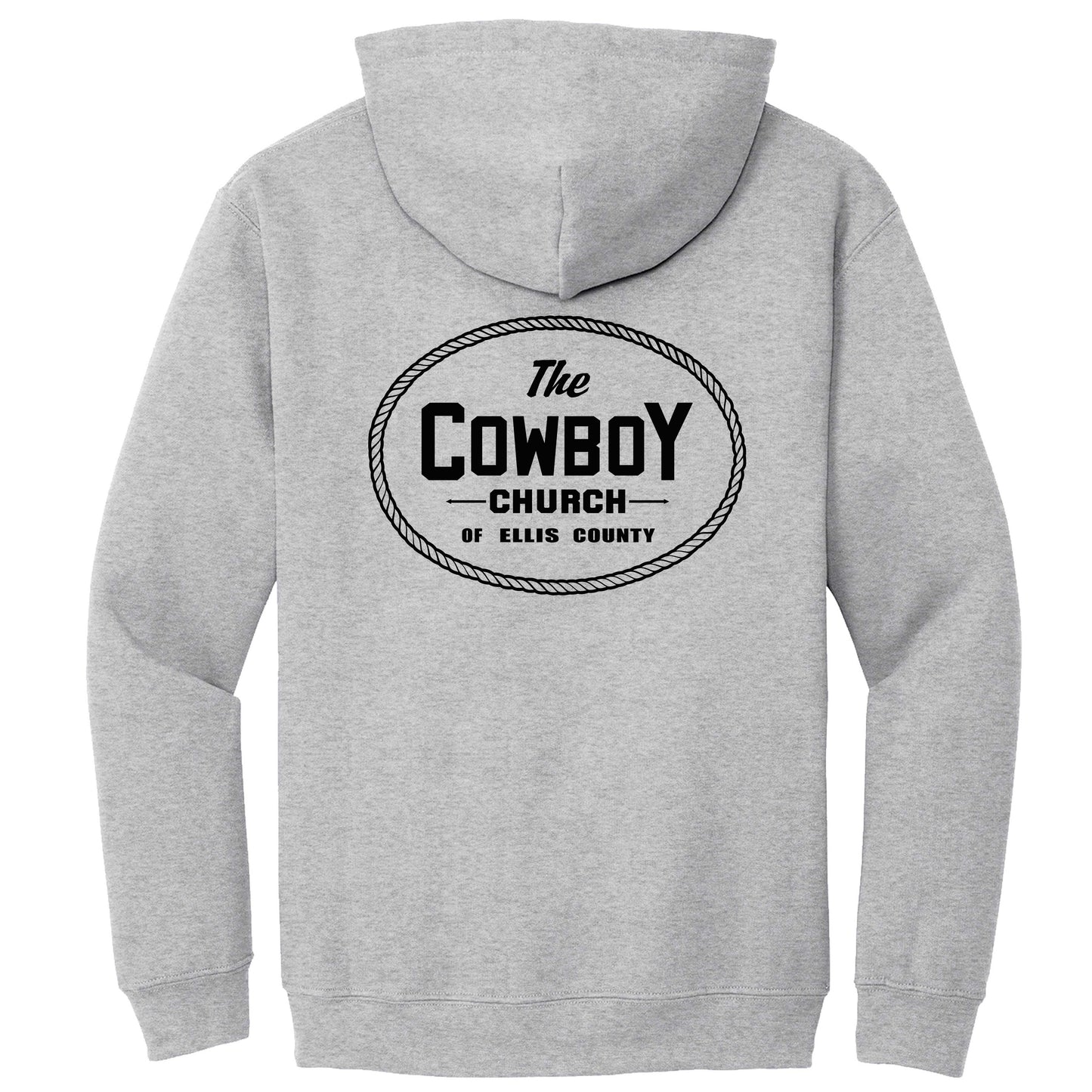 Hoodie with CCEC Logo on Left Chest and Full Back
