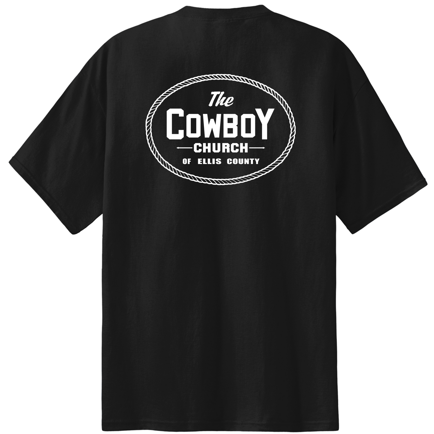 Cotton Shirt with white left crest and white back