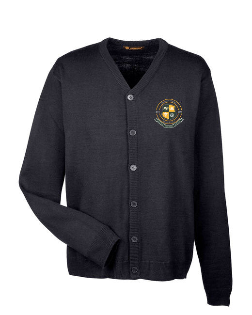 Men's V-Neck Button Cardigan Sweater