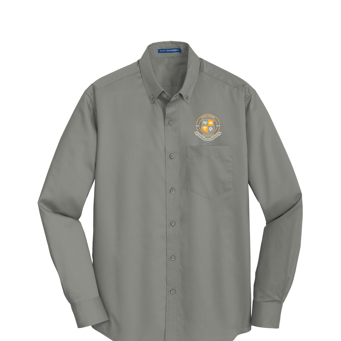 Desoto Collegiate Long Sleeve Grey Shirt
