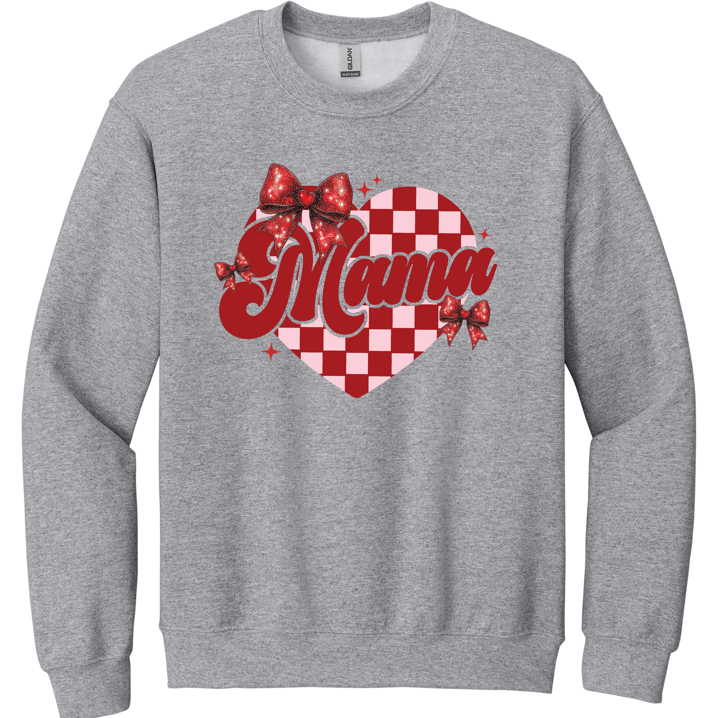 Mama Valentines Day Gildan Sweatshirt