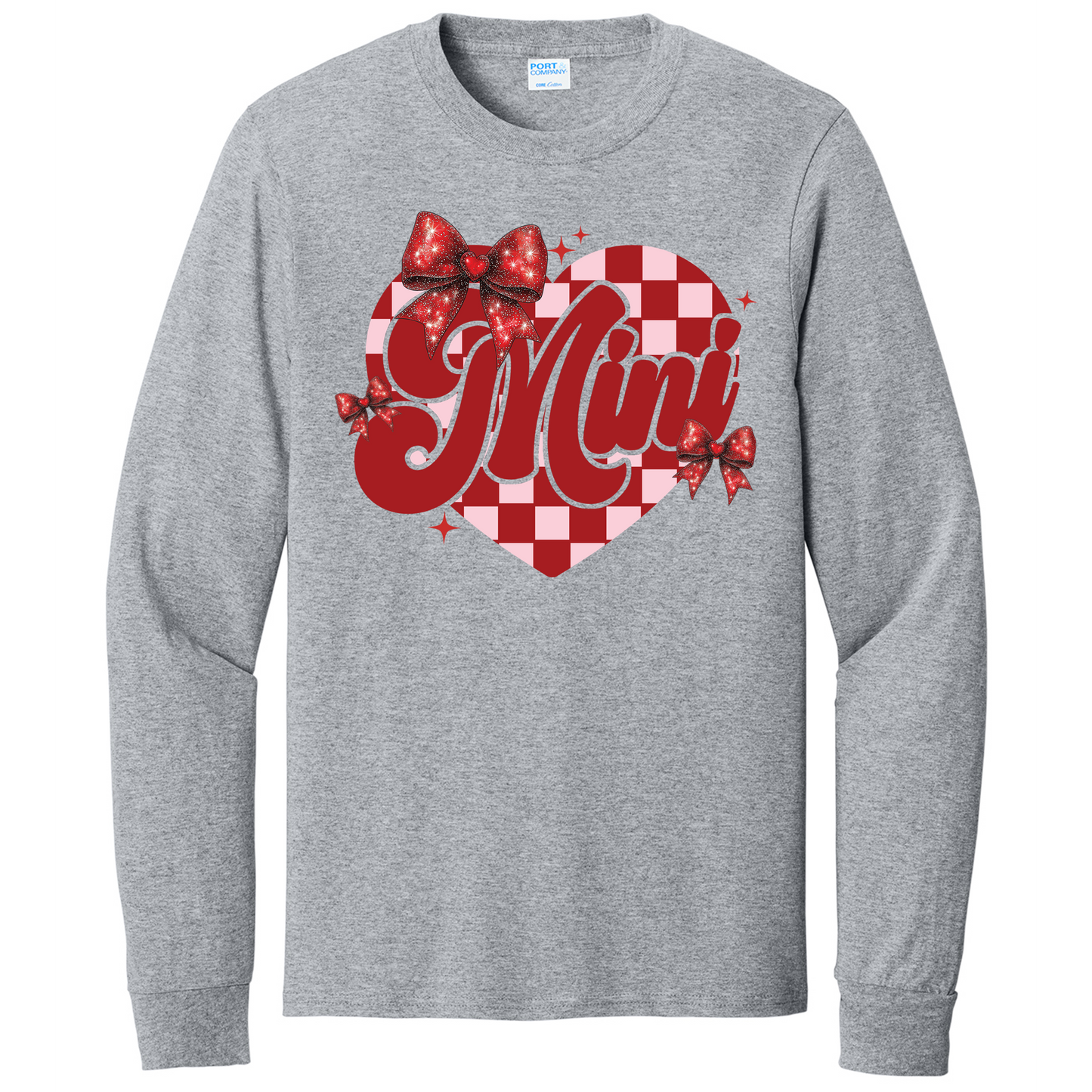 Mini Valentines Day Youth Cotton LS Shirt