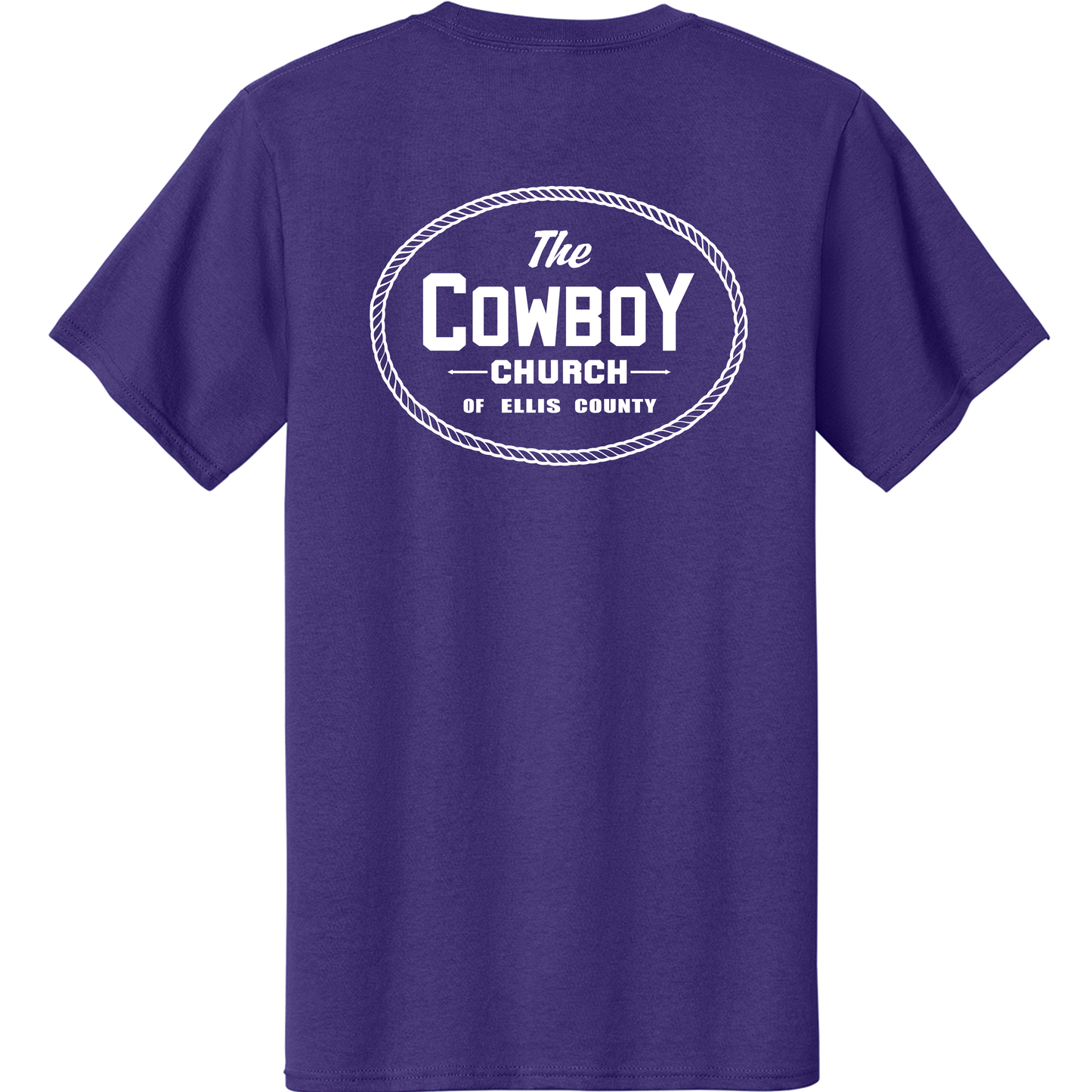Cotton Shirt with white left crest and white back