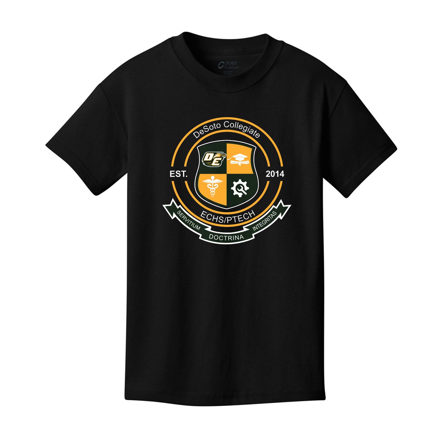 Desoto Collegiate Black T-Shirt