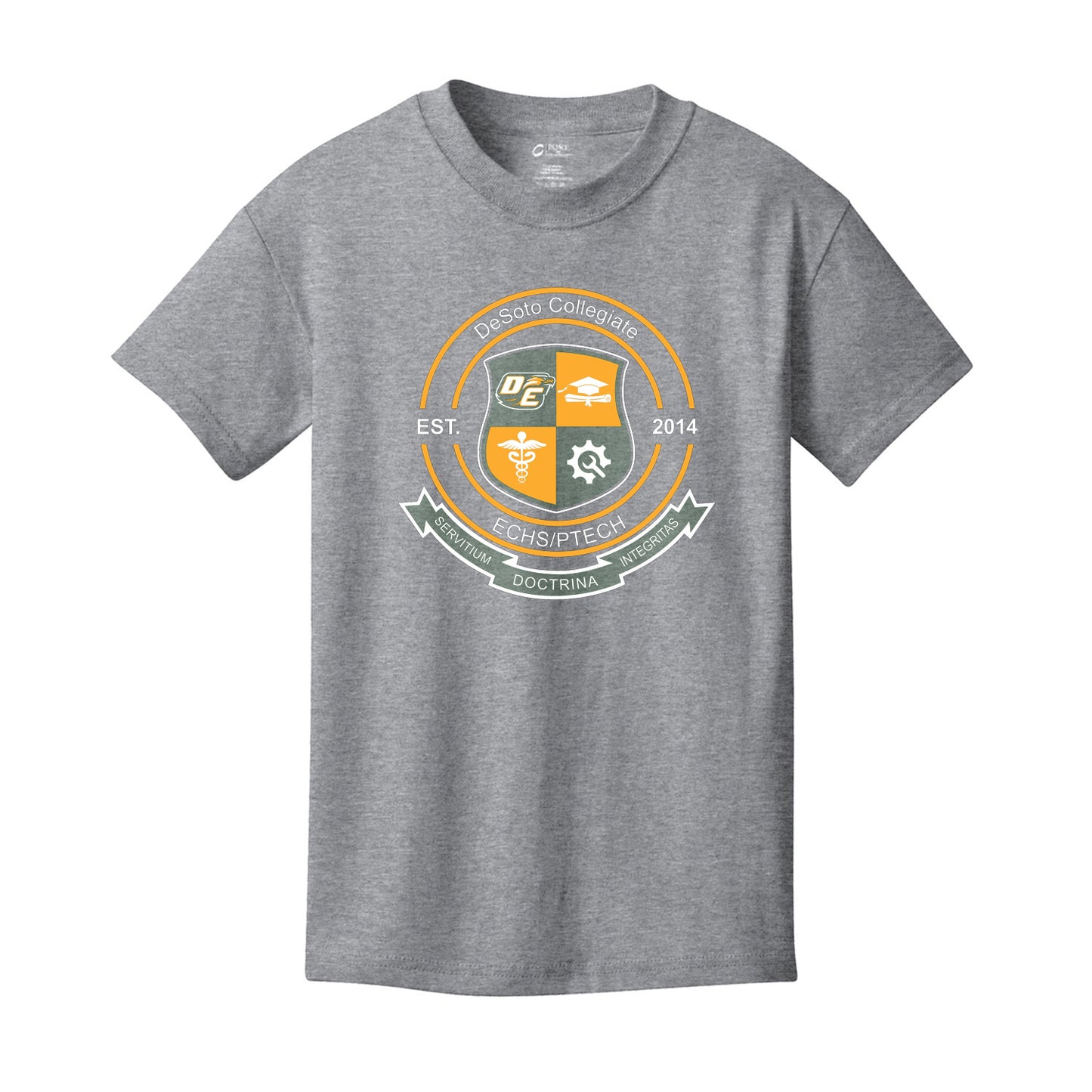 Desoto Collegiate Grey T-Shirt