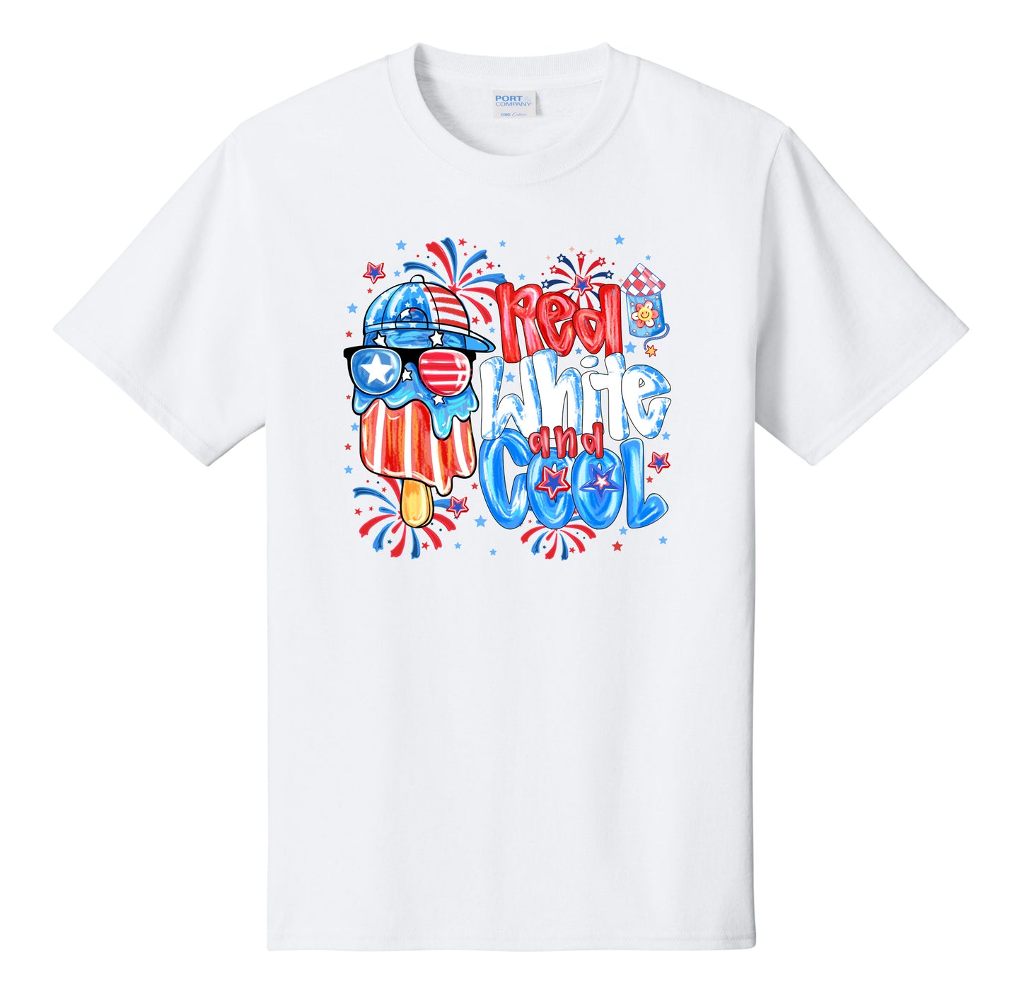 Red, White & Cool - Kids Shirt