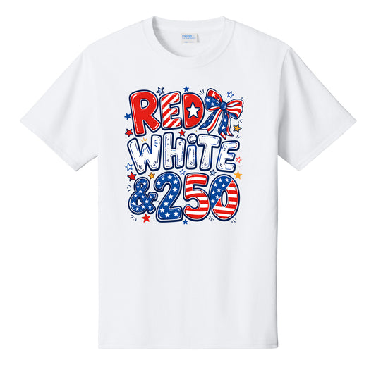 Red, White and 250