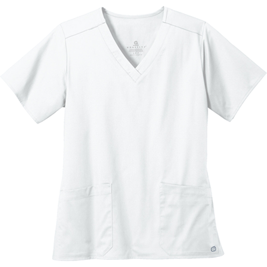 Women's White Scrub